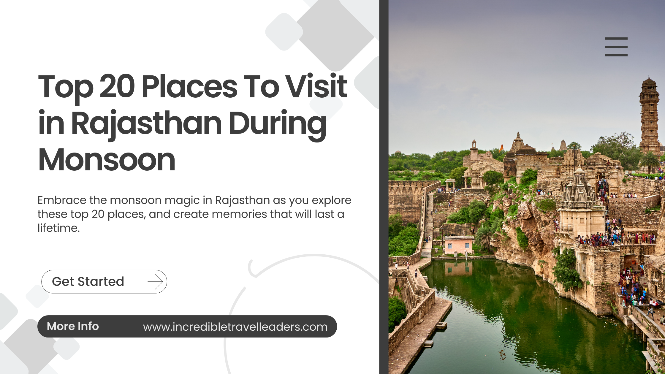 Top 20 Places To Visit in Rajasthan During Monsoon
